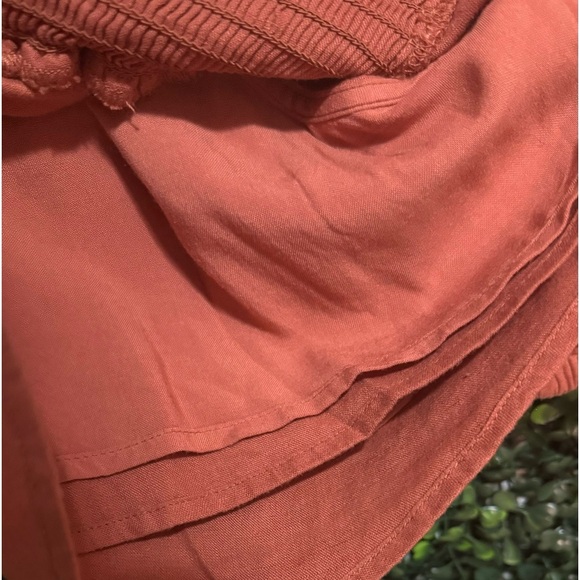 ABERCROMBIE & FITCH PUFF SLEEVE WRAP LOW VNECK BLOUSE - Picture 7 of 12